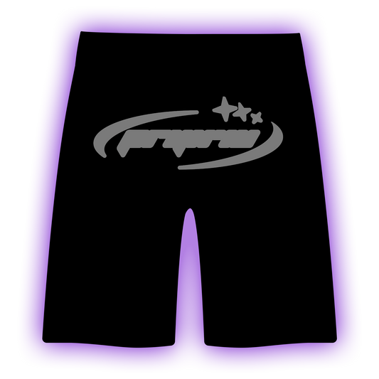 KOSMOS REFLECTIVE SHORTS [BLACK]
