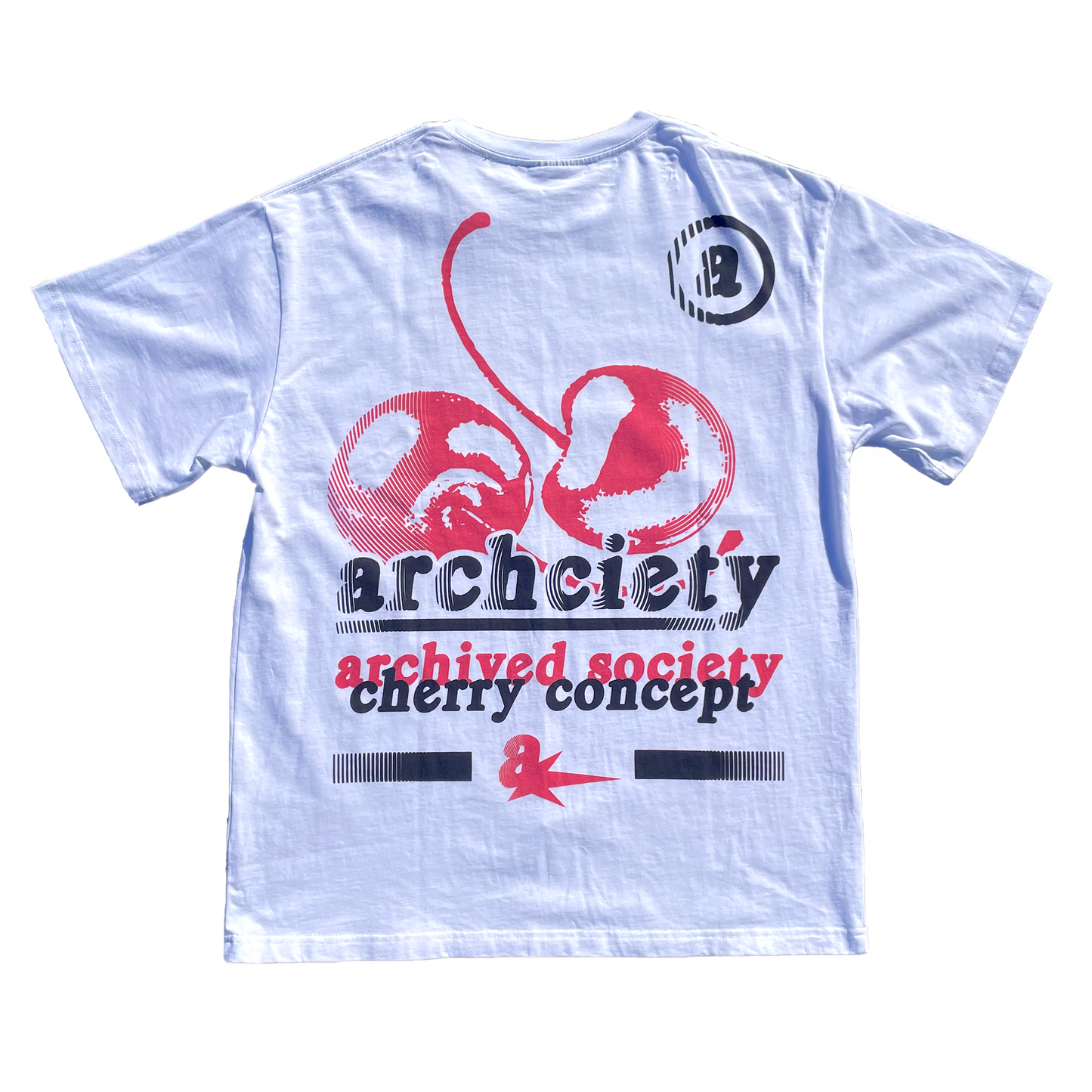 RED CHERRY TEE [WHITE]