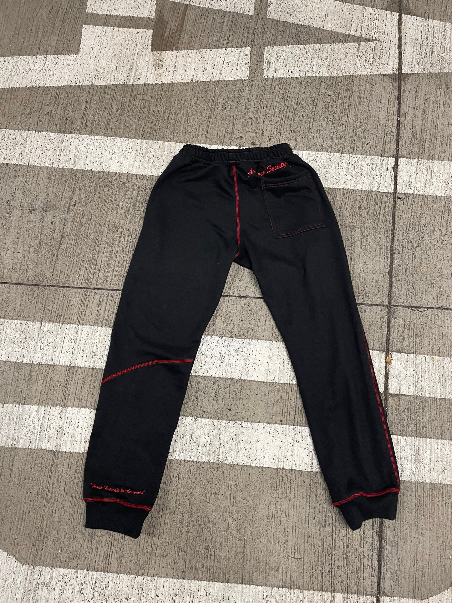 Archciety Reidd Stars Sweatpants [Black]