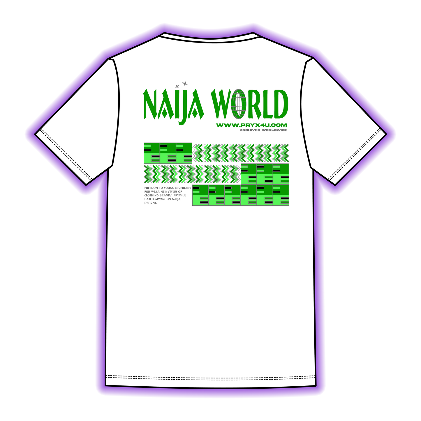 NAIJA WORLD NIGERIA [WHITE]